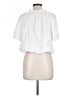 Zara White Short Sleeve Blouse Size L - photo 2