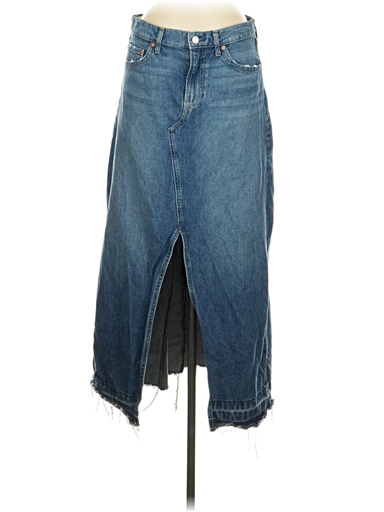 Pre-owned Gap Denim Skirt In Blue