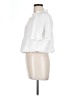 Zara White Short Sleeve Blouse Size L - photo 5