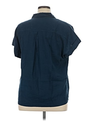 Donna Karan New York Short Sleeve Blouse (view 2)
