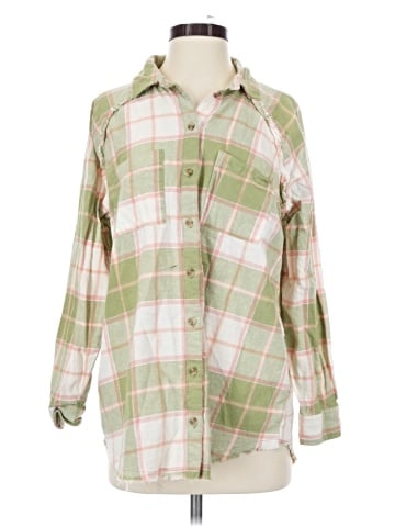 dip Long Sleeve Button-Down Shirt (view 1)