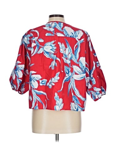 Karen Kane 3/4 Sleeve Blouse (view 2)