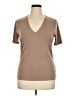 Express Brown Short Sleeve T-Shirt Size XL - photo 1