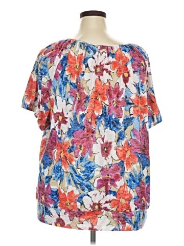Cathy Daniels Short Sleeve Blouse (view 2)