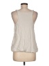 J.Crew 100% Cotton Silver Sleeveless Blouse Size M - photo 2