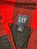 Gap 100% Cotton Red Long Sleeve Button-Down Shirt Size M - photo 7