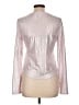 Pilcro Metallic Silver Long Sleeve Blouse Size L - photo 2