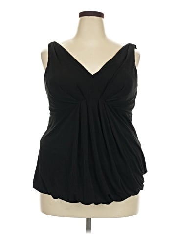 Eliza J Sleeveless Blouse (view 1)