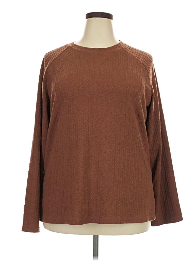 Pre-owned Dokotoo Pullover Sweater In Brown