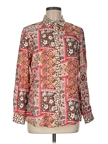 J. McLaughlin Long Sleeve Blouse (view 1)