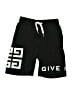 Givenchy Graphic Black Athletic Shorts Size 8 - photo 1