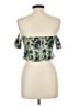 pretty garbage Green Sleeveless Blouse Size L - photo 2