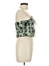 pretty garbage Green Sleeveless Blouse Size L - photo 4