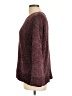 Matty M Tweed Burgundy Pullover Sweater Size L - photo 5
