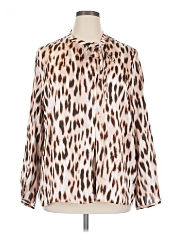 Lisa Rinna Long Sleeve Blouse (view 1)