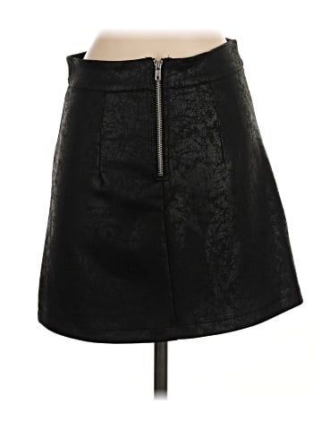 GB Faux Leather Skirt (view 2)