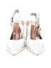 ASOS Design Metallic Silver Heels Size 6 - photo 2