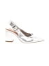 ASOS Design Metallic Silver Heels Size 6 - photo 1