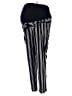 H&M Mama Stripes Black Casual Pants Size 10 - photo 1
