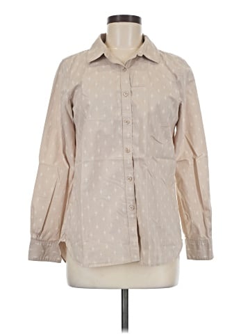 Garnet Hill Long Sleeve Blouse (view 1)