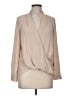 Trouve Tan Long Sleeve Blouse Size M - photo 1