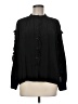 BA&SH Black Long Sleeve Blouse Size Med (2) - photo 1
