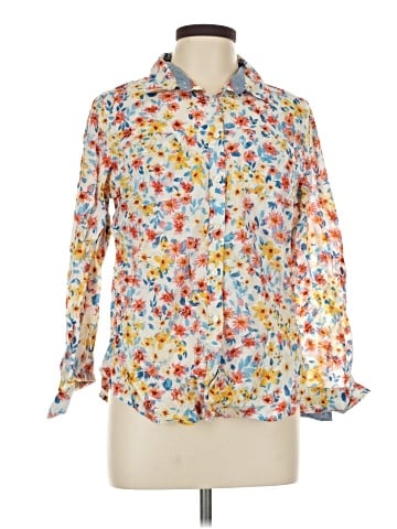 St. John's Bay Long Sleeve Blouse (view 1)
