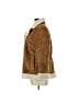 Old Navy 100% Polyester Brown Faux Fur Jacket Size Lg Petite - photo 5