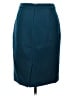 J.Crew 100% Wool Solid Teal Wool Skirt Size 6 - photo 2