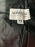 Armani Collezioni 100% Polyester Solid Black Jacket Size 12 - photo 6