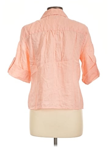 INC International Concepts 3/4 Sleeve Button-Down Shirt (view 2)
