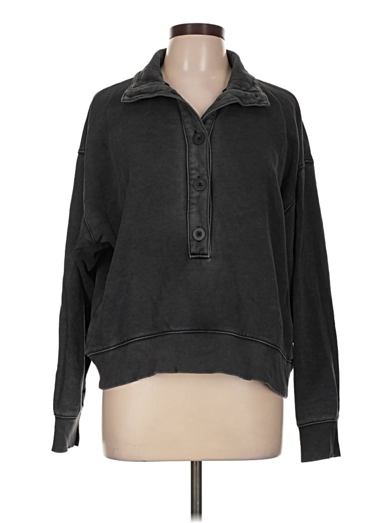 Pre-owned Universal Thread Pullover Sweater In Black