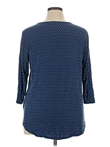 Dana Buchman for Kohls 3/4 Sleeve T-Shirt (view 2)