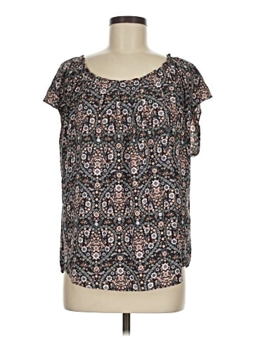 Kohl's Short Sleeve Blouse (view 1)