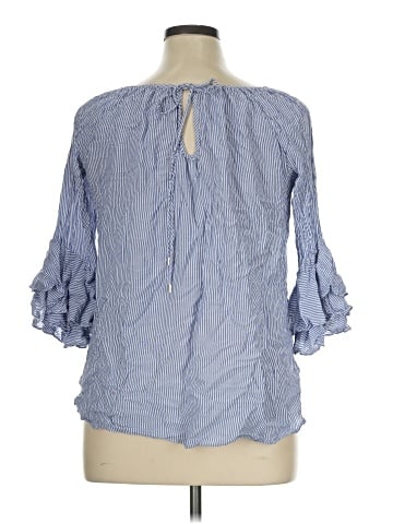 Gibson Latimer 3/4 Sleeve Blouse (view 2)