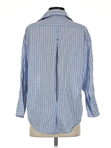 Elizabeth and James 3/4 Sleeve Button-Down Shirt (view 2)