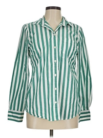 J.Crew Factory Store Long Sleeve Button-Down Shirt (view 1)