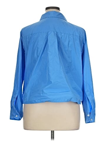 Maeve Long Sleeve Button-Down Shirt (view 2)