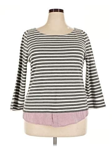 Market and Spruce 3/4 Sleeve T-Shirt (view 1)