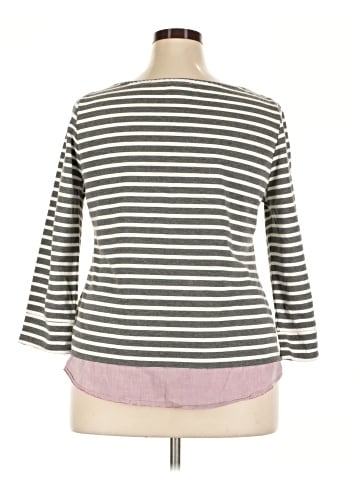 Market and Spruce 3/4 Sleeve T-Shirt (view 2)
