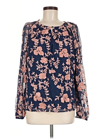 Sunday in Brooklyn Long Sleeve Blouse (view 1)