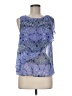 HD in Paris 100% Polyester Blue Sleeveless Blouse Size 6 - photo 1