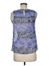 HD in Paris 100% Polyester Blue Sleeveless Blouse Size 6 - photo 2