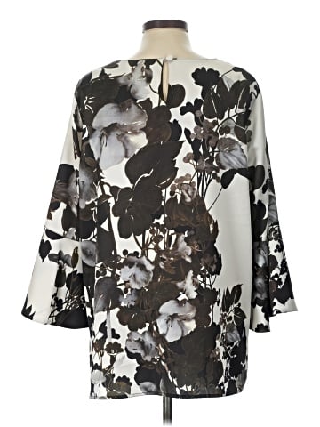 Caroline Rose 3/4 Sleeve Blouse (view 2)