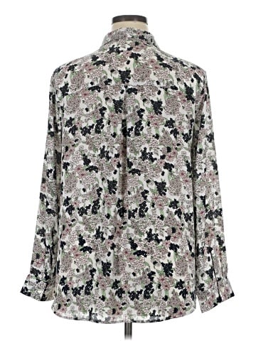 Ann Taylor Factory Long Sleeve Blouse (view 2)