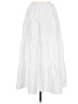 Shein 100% Polyester Solid White Casual Skirt Size Med Petite - photo 2