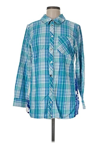 Soft Surroundings Long Sleeve Button-Down Shirt (view 1)
