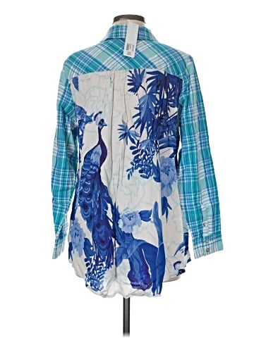 Soft Surroundings Long Sleeve Button-Down Shirt (view 2)