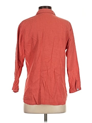 Chico's Design 3/4 Sleeve Button-Down Shirt (view 2)