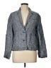 Eileen Fisher 100% Linen Gray Blazer Size L (petite) - photo 1